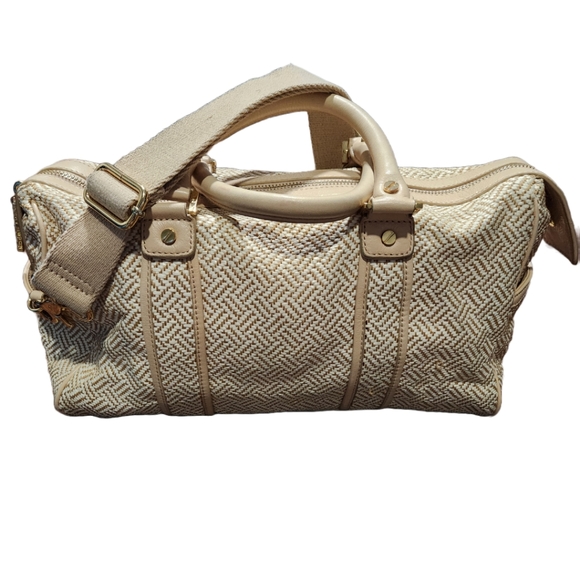 Tory Burch Canvas Shoulder/Crossbody Bag